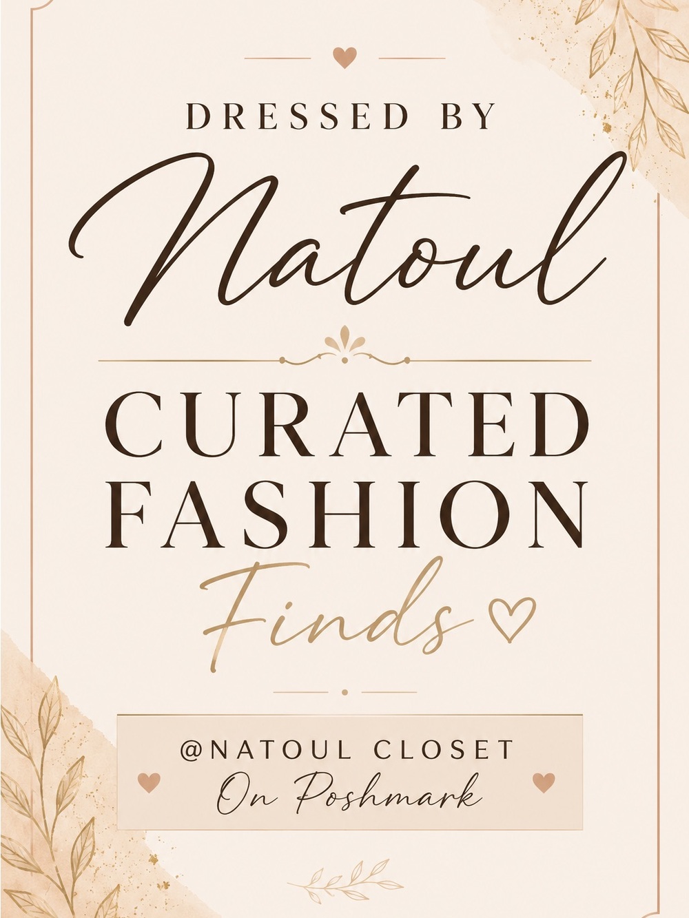 Lovely Nato Closet finds! Follow her!